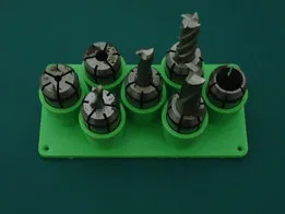 4 6 8 10 12 14 16 mm collet & mill stand for small milling machines