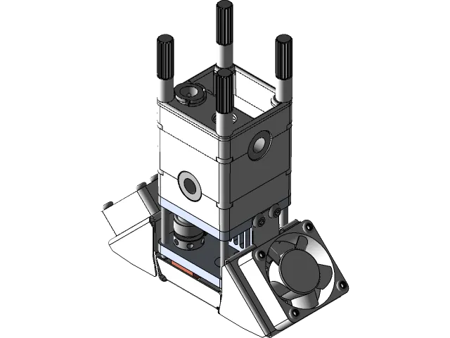 Ultimaker 2 Extended Aluminum Extrusion Clone — Image 3 of 40