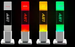 Led three color signal light machine tool warning light indicator light crystal alarm tower light 5i-i7 single layer red yellow green 24V