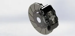 Subaru WRX STi Wheel and Brake (Driver's Side)