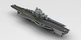 Aircraft Carrier (INS Vikramaditya Model)