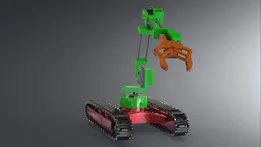 Remote controlled robotic arm (manipulator)