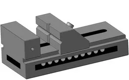 QKG125 Milling vise Тиски лекальные Китай