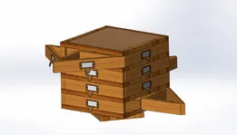Тумба с ящиками / Dresser