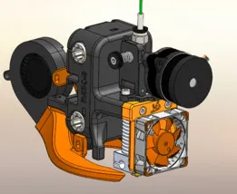 Anycubic I3M + orbiter v1.5 + MK4 + e3d v6