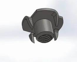 T-nut 1/4" BSP