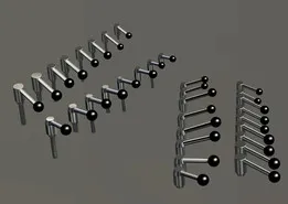 Safety tension levers GN 312