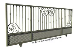 sliding gates 4000x1300