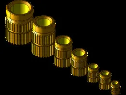 Ruthex threaded inserts