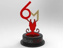 6 Million Member Trophy