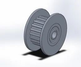 20T GT2 Aluminum Timing Drive Pulley For DIY 3D Printer With/Without Tooth