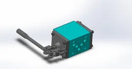 Hydraulic distributor with manual control of the remote control