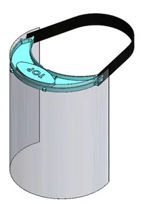 COVID-19 PPE Antifogging Face Shield