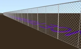 3D FENCE 6' X 7.5' CHAIN LINK PANEL