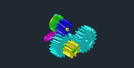 Rotary mechanism model