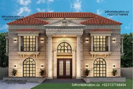 Beautiful 2000 sq Yards Villa Home Map , 2000m2 Villa Design, 4 Kanal House in Classic Design