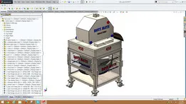 Roti, Chapati, Tortilla Making Machine 450 per hr.