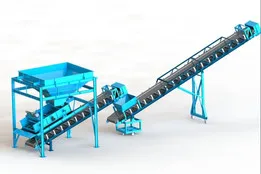 Sand screening machine