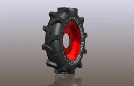 Tracktor Wheel 8 Inch Rim Bolt Patterns 4 Lug 110mm