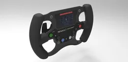 Formula Renault 2.0 steering wheel and quick release system