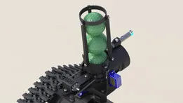 rc tank ball launcher