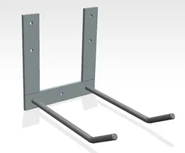 Wall-Mounted Grass Trimmer Holder – DIY Metal Rack for Classic Models