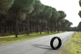 Rear motorcycle tyre