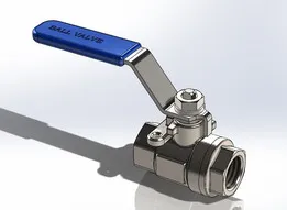 Ball valve 2-way manual G1/2" Stainless steel