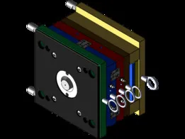 4x injection mold for LEGO 3743 Gear Rack 1x4