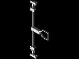 Rod lock for the rear gate of the van