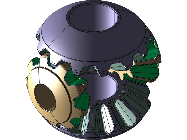 Spherical conjugated Differential Bevel Gears — Фото 6 из 10