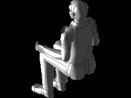 Man Sitting