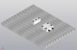 Низкопрофильные тиски для фрезерного ЧПУ. Low Profile Vise for CNC Milling