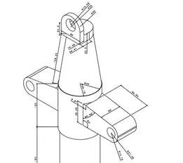 hydraulic cover of an aircraft landing gear
