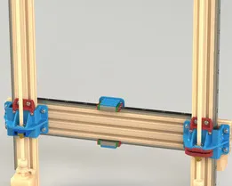 KIT ATTACCHI PER GUIDE LINEARI SU ARTILLERY X1-X2 ASSE Z - ATTACHMENT KIT FOR LINEAR GUIDES ON ARTILLERY X1-X2 Z AXIS