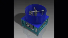 Pan mixer with rotary arm