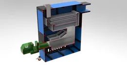 Biomass Industrial Air Heater – Prototype V-1