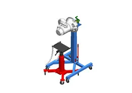 Gearbox lifting mechanism