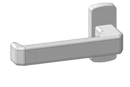 Window handle (for PVC)