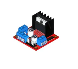 L298N Driver DC Motor, Stepper Motor