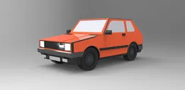 Car inspired by a Fiat Panda.