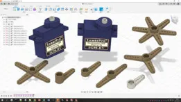 SG90 Servo motor & Arms