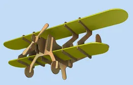 WOOD AIRPLANE