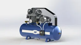 3 cylinder 2 stage Air compressor