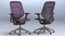 KARMAN office armchair with glides option