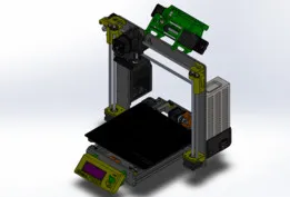 Prusa i3 MK3S MMU2S SolidWorks Assembly
