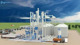 Turnkey Animal Feed Mill Plant (Factory) 20.000 sqm - Anahtar Teslim Yem İşleme Tesisi 20.000 m²
