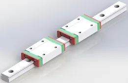 MGN12 Linear Guide Subassembly, Configurable Rail Length from 100 mm to 2000 mm in increments of 50 mm