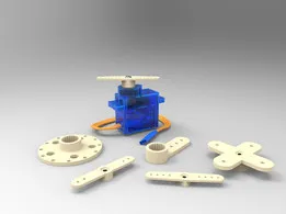 Servo Mount Arm Horn Micro size x5