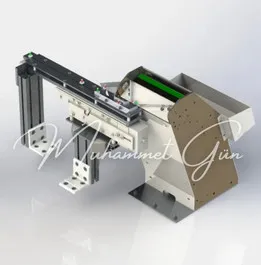 Linear Step Feeder Screw Feeding System
